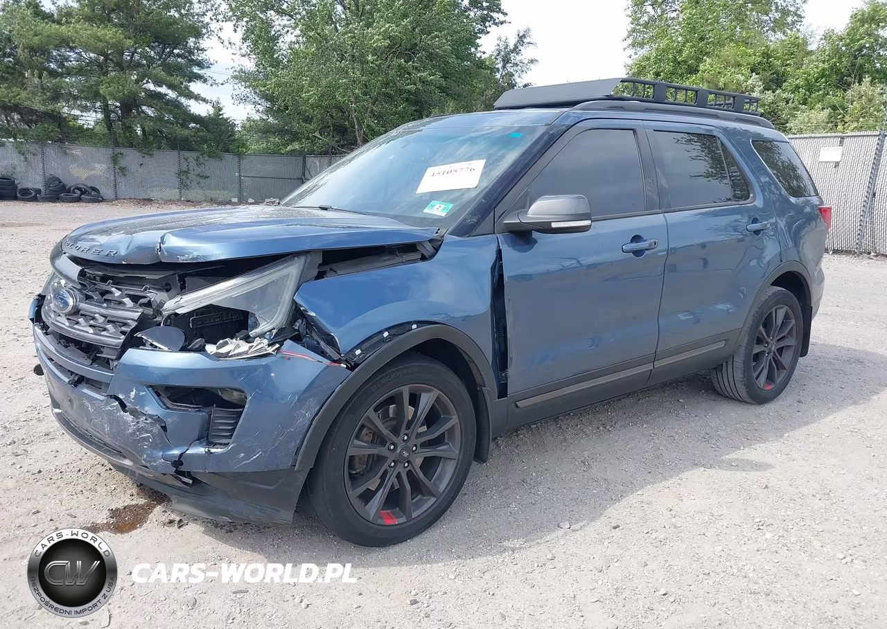 2018 Ford Explorer Xlt VIN:1FM5K8D88JGB02603 - 2