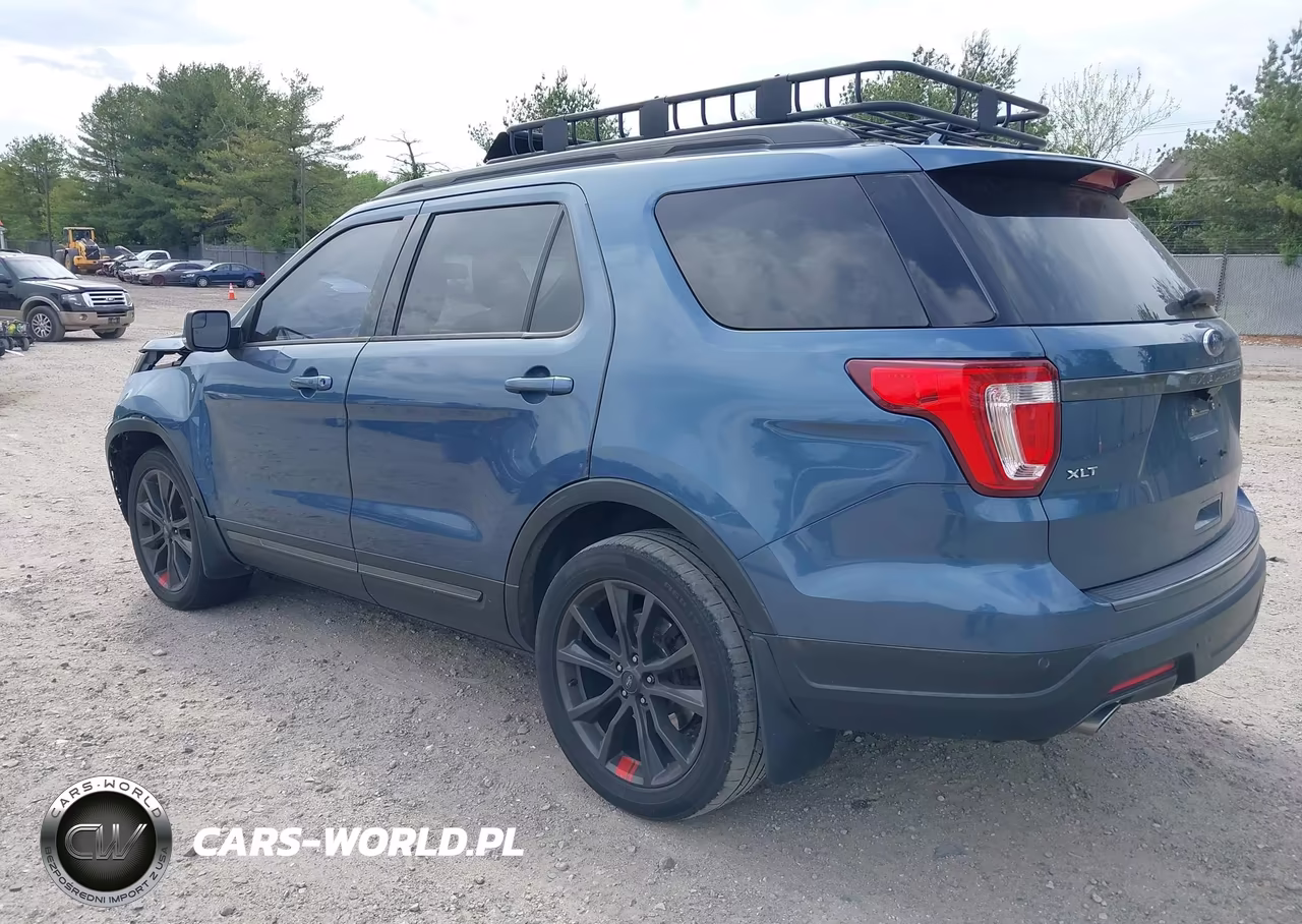 2018 Ford Explorer Xlt VIN:1FM5K8D88JGB02603 - 3