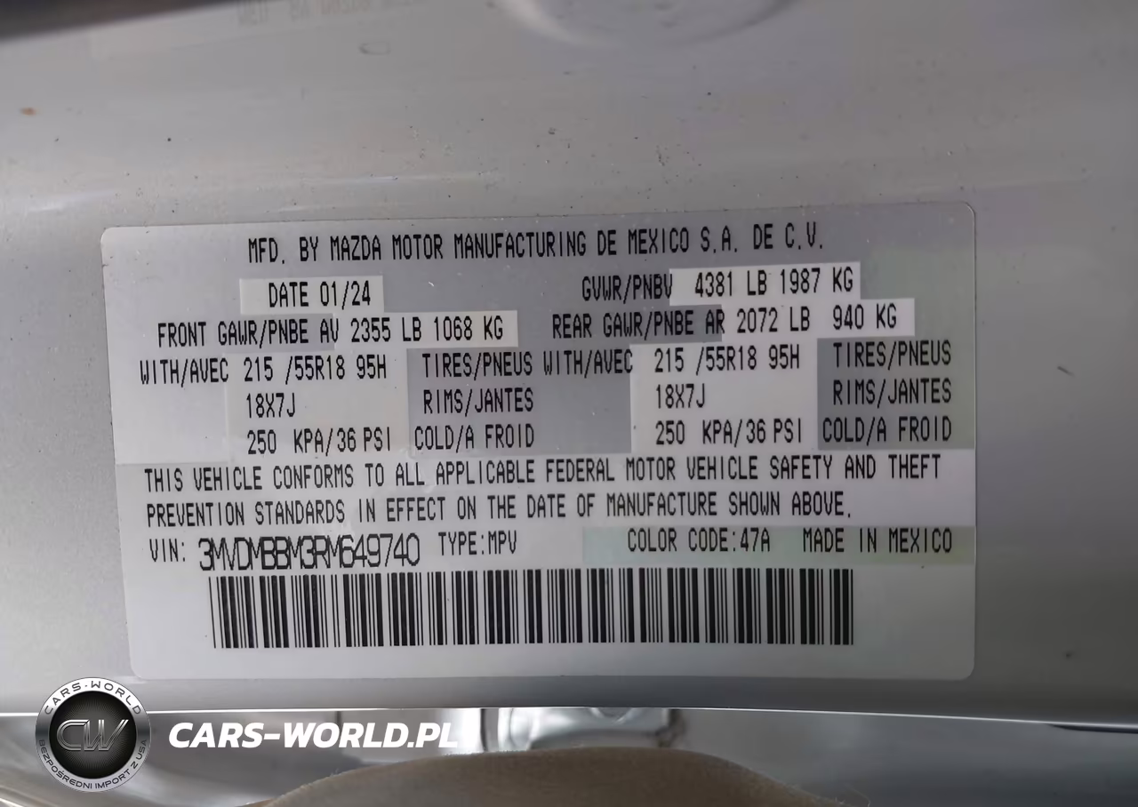 2024 Mazda Cx-30 2.5 S Select Sport VIN:3MVDMBBM3RM649740 - 9