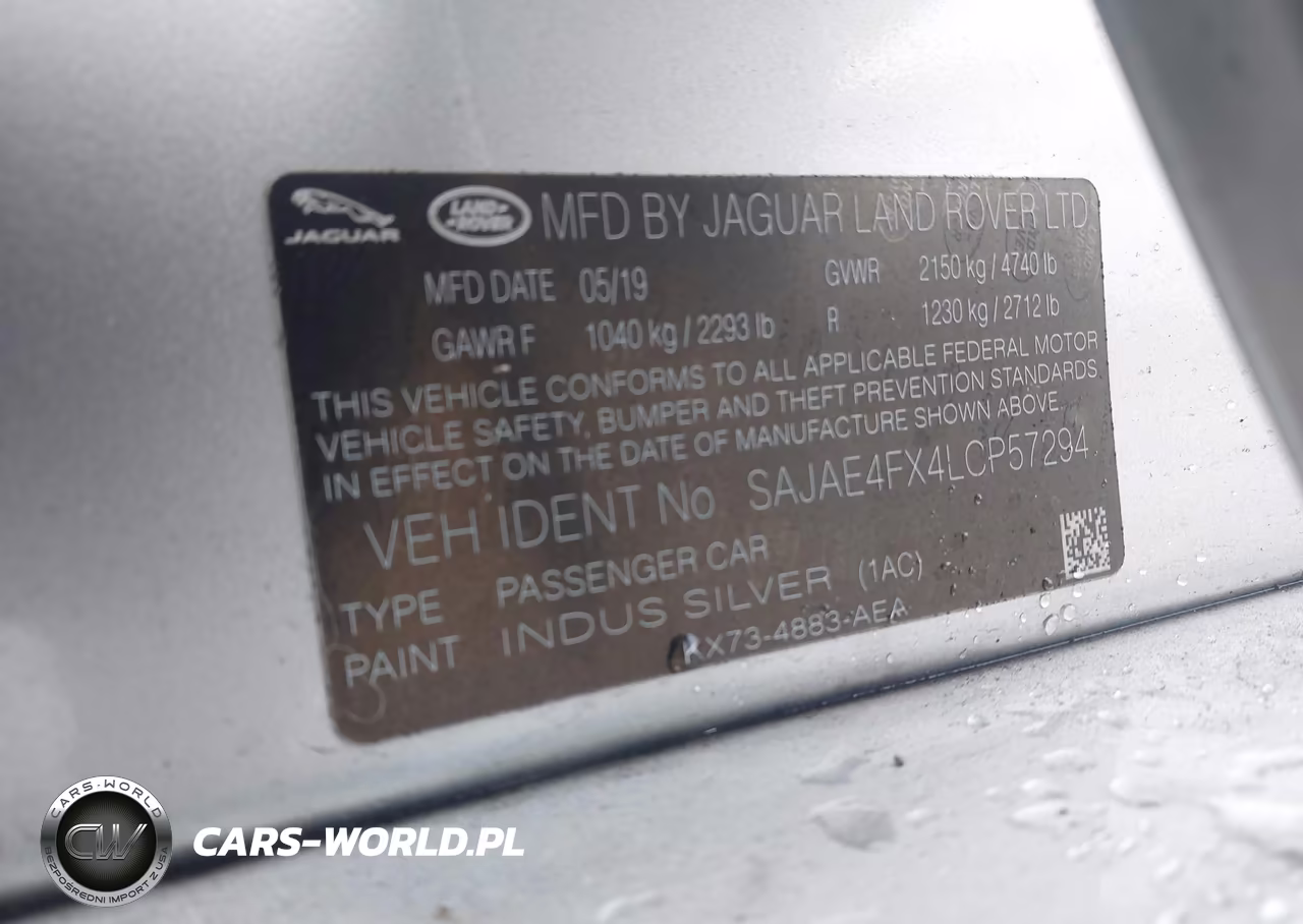 2020 Jaguar Xe S Rwd Automatic VIN:SAJAE4FX4LCP57294 - 9