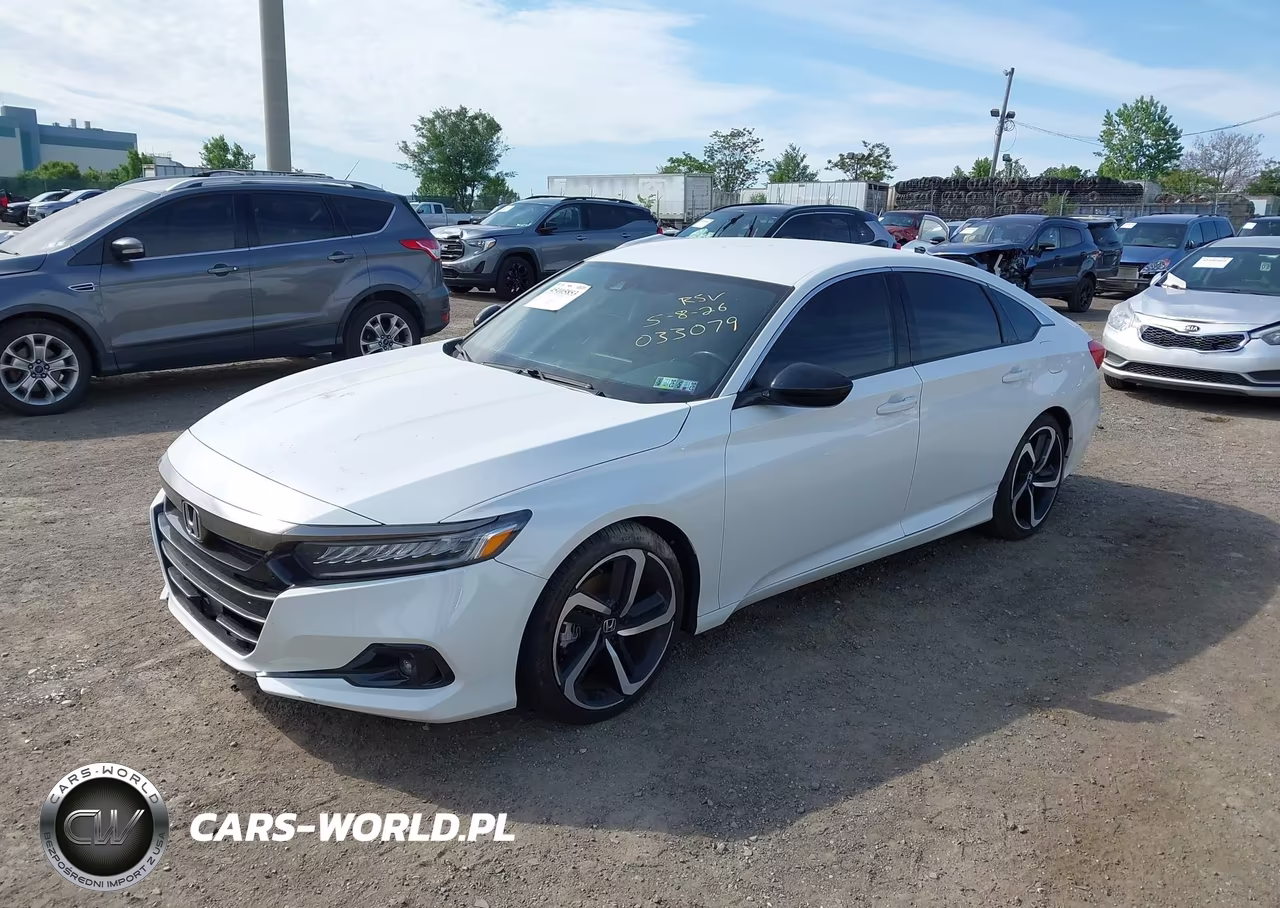2022 Honda Accord Sport VIN:1HGCV1F33NA033079 - 2