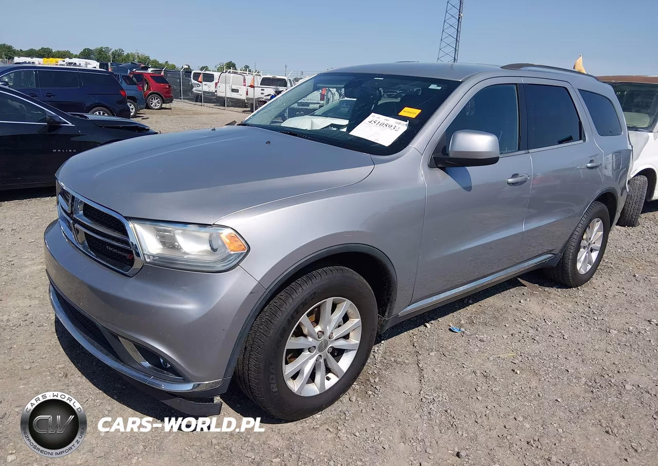 2014 Dodge Durango Sxt VIN:1C4RDJAG7EC296007 - 2