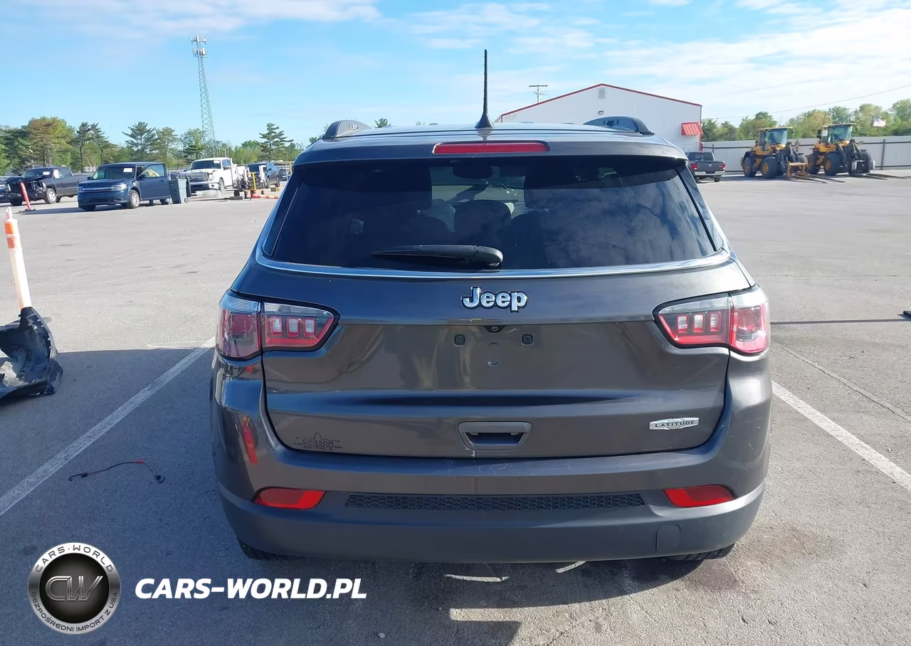 2018 Jeep Compass Latitude Fwd VIN:3C4NJCBB1JT165952 - 17