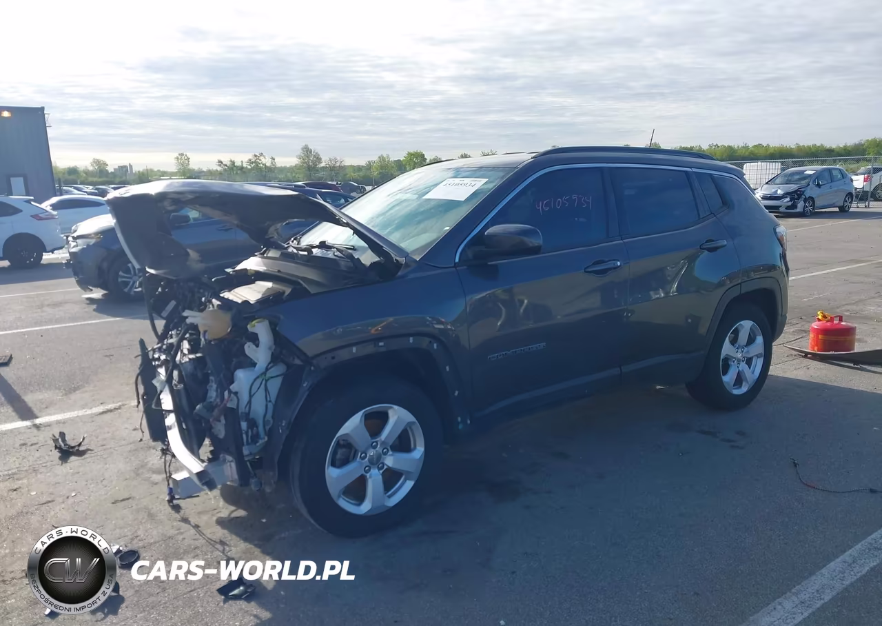 2018 Jeep Compass Latitude Fwd VIN:3C4NJCBB1JT165952 - 2