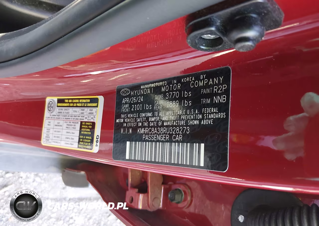 2024 Hyundai Venue Sel VIN:KMHRC8A38RU328273 - 9