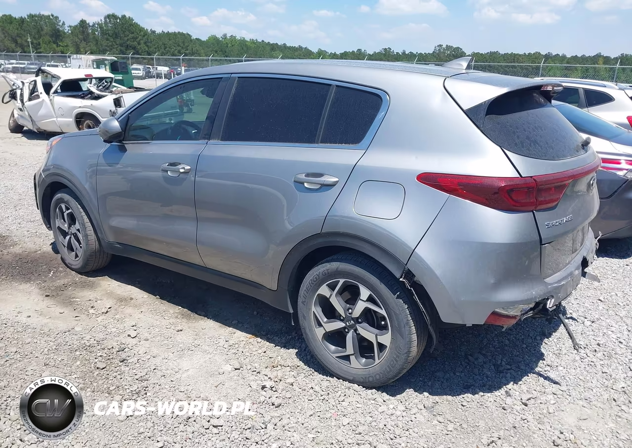 2021 Kia Sportage Lx VIN:KNDPM3ACXM7935701 - 3