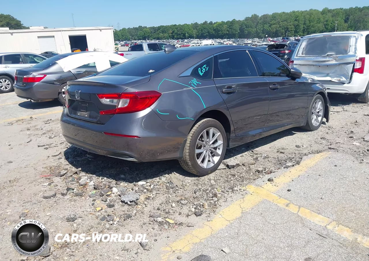 2022 Honda Accord Lx VIN:1HGCV1F16NA006781 - 4