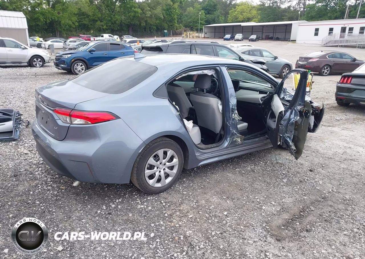 2024 Toyota Corolla Le VIN:5YFB4MDE5RP108403 - 4