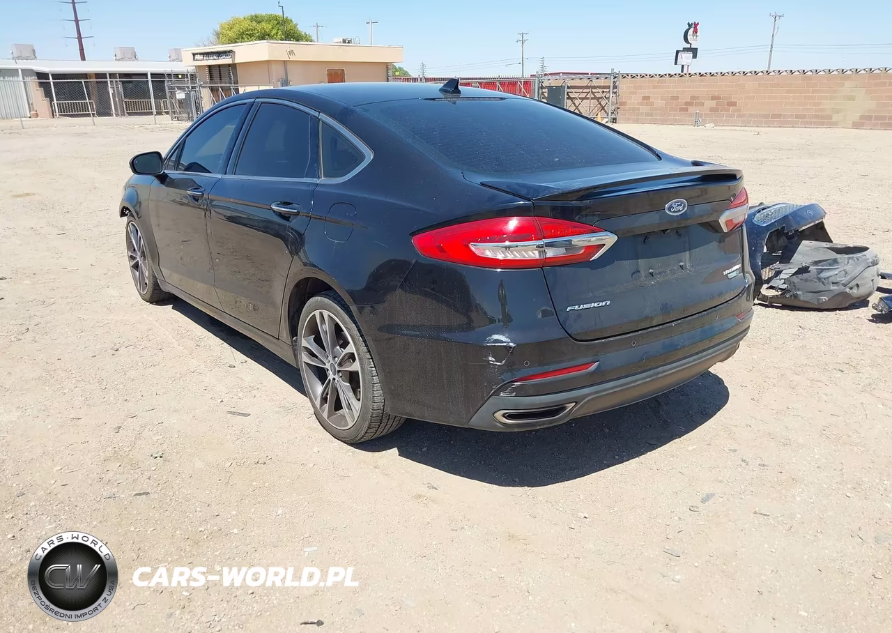 2019 Ford Fusion Titanium VIN:3FA6P0D98KR121706 - 3