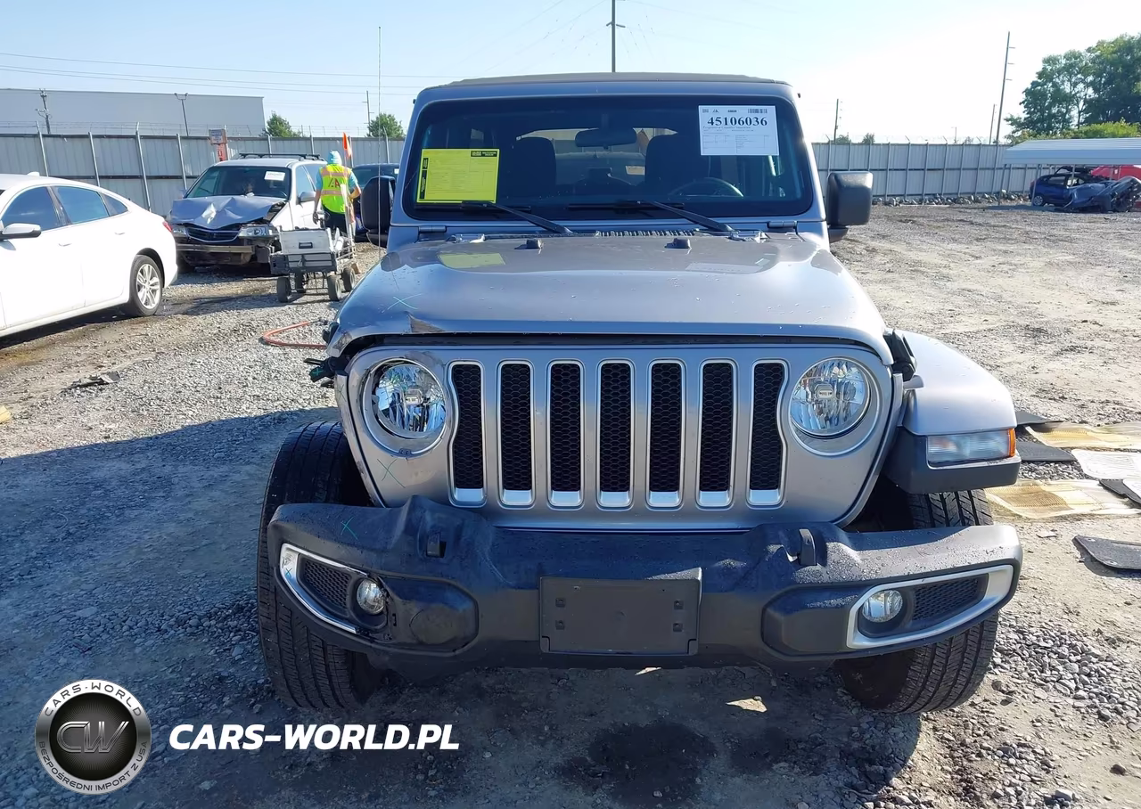 2021 Jeep Wrangler Unlimited Sahara 4X4 VIN:1C4HJXEN8MW609370 - 12