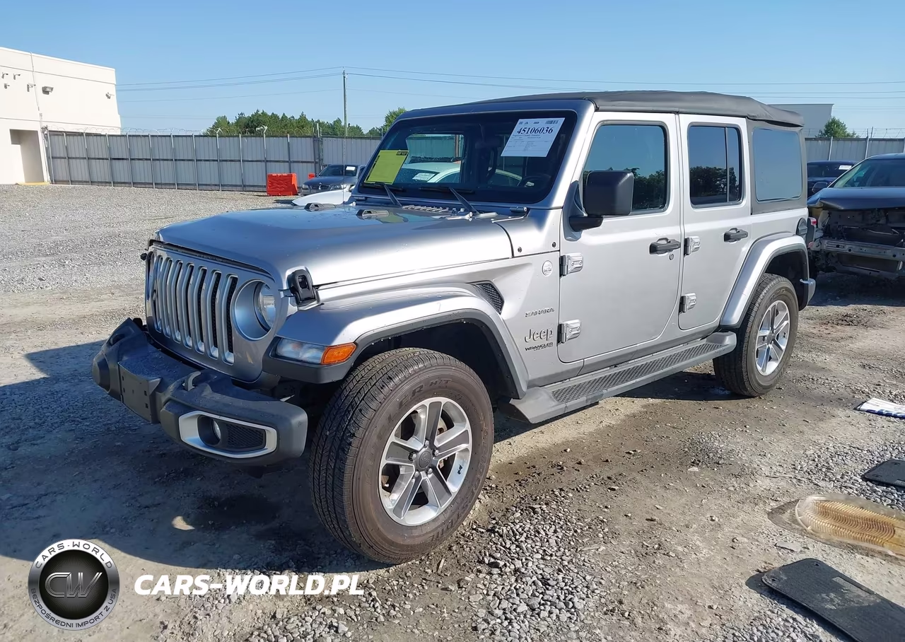 2021 Jeep Wrangler Unlimited Sahara 4X4 VIN:1C4HJXEN8MW609370 - 2