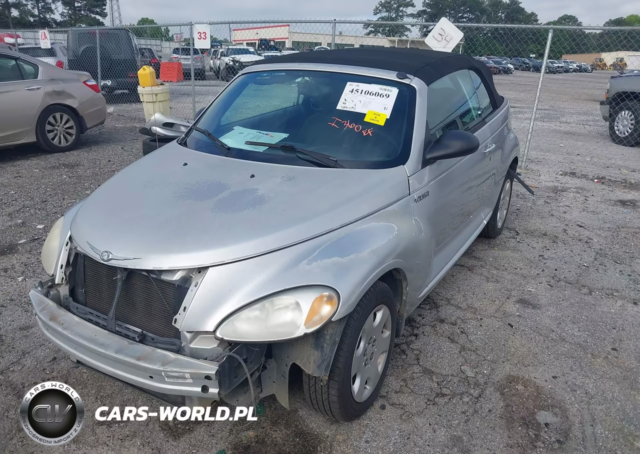2005 Chrysler Pt Cruiser VIN:3C3EY45X55T335801 - 2