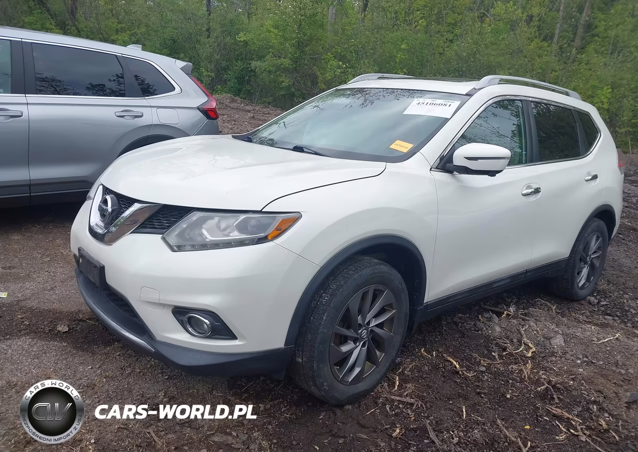 2016 Nissan Rogue Sl VIN:5N1AT2MV5GC789389 - 2