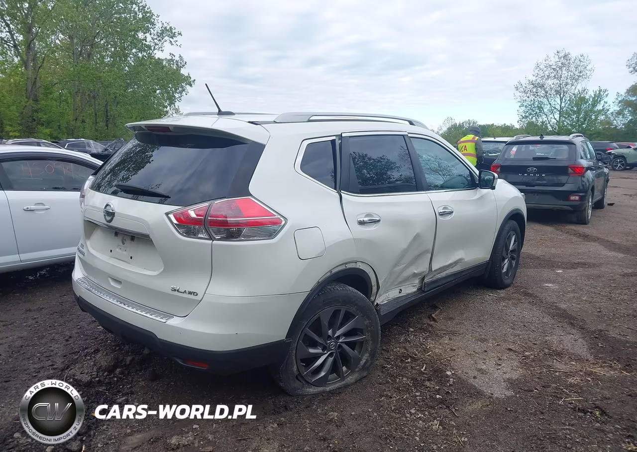 2016 Nissan Rogue Sl VIN:5N1AT2MV5GC789389 - 4