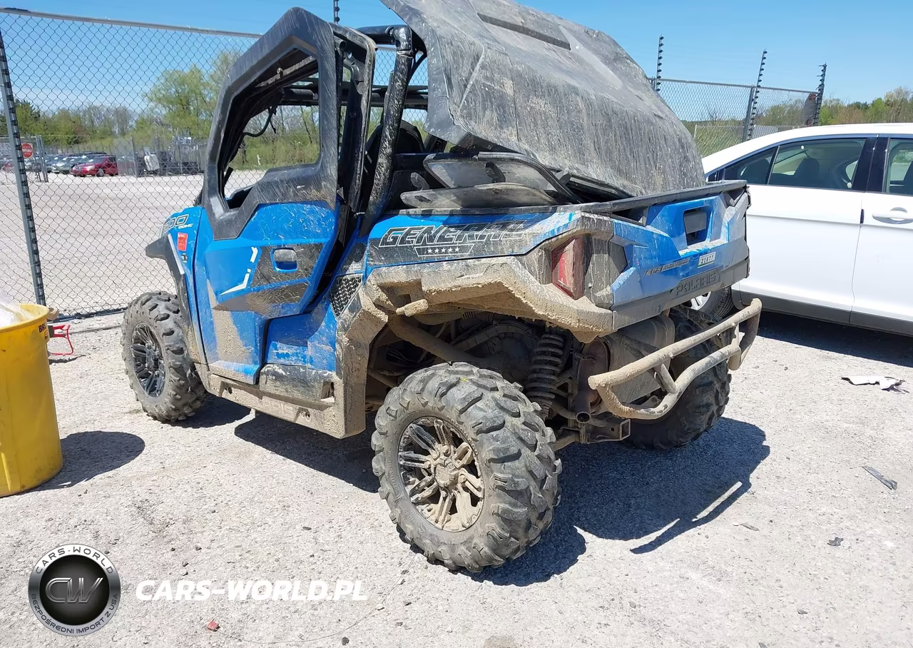 2016 Polaris General 1000 Eps VIN:3NSRGE992GH107695 - 3