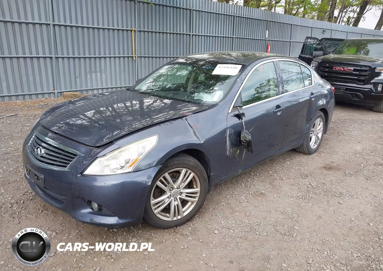 2013 Infiniti G37X VIN:JN1CV6ARXDM762400 - 2
