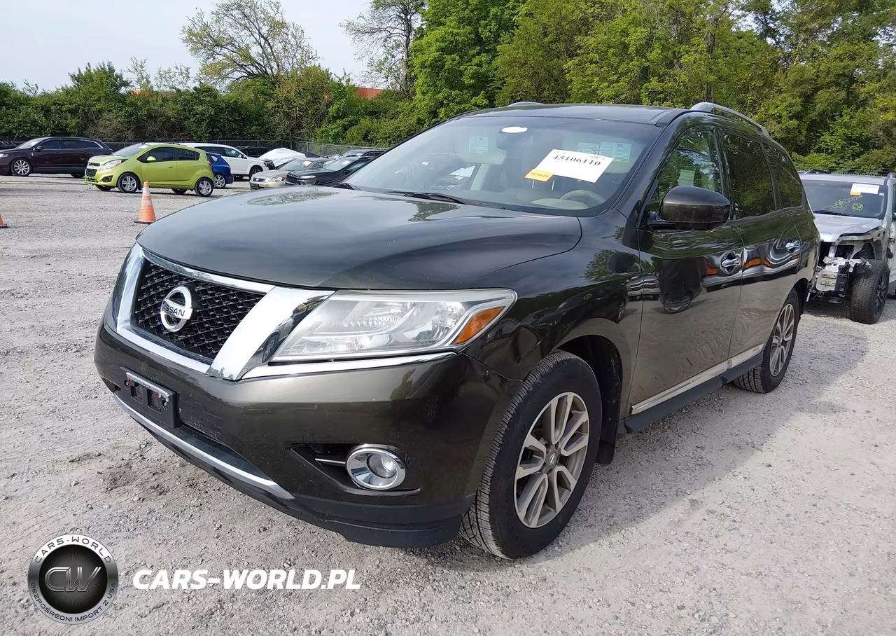 2015 Nissan Pathfinder Sl VIN:5N1AR2MM5FC617447 - 2