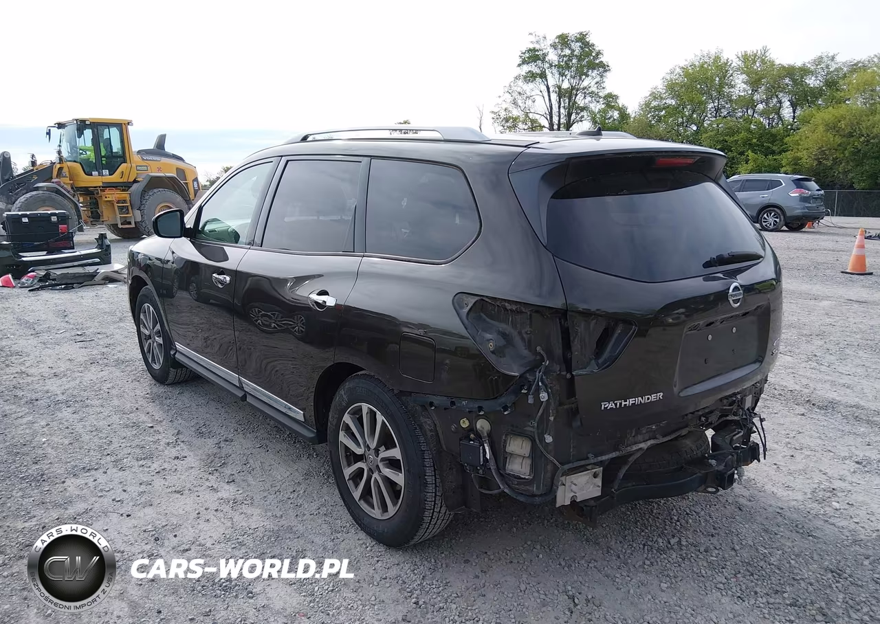 2015 Nissan Pathfinder Sl VIN:5N1AR2MM5FC617447 - 3