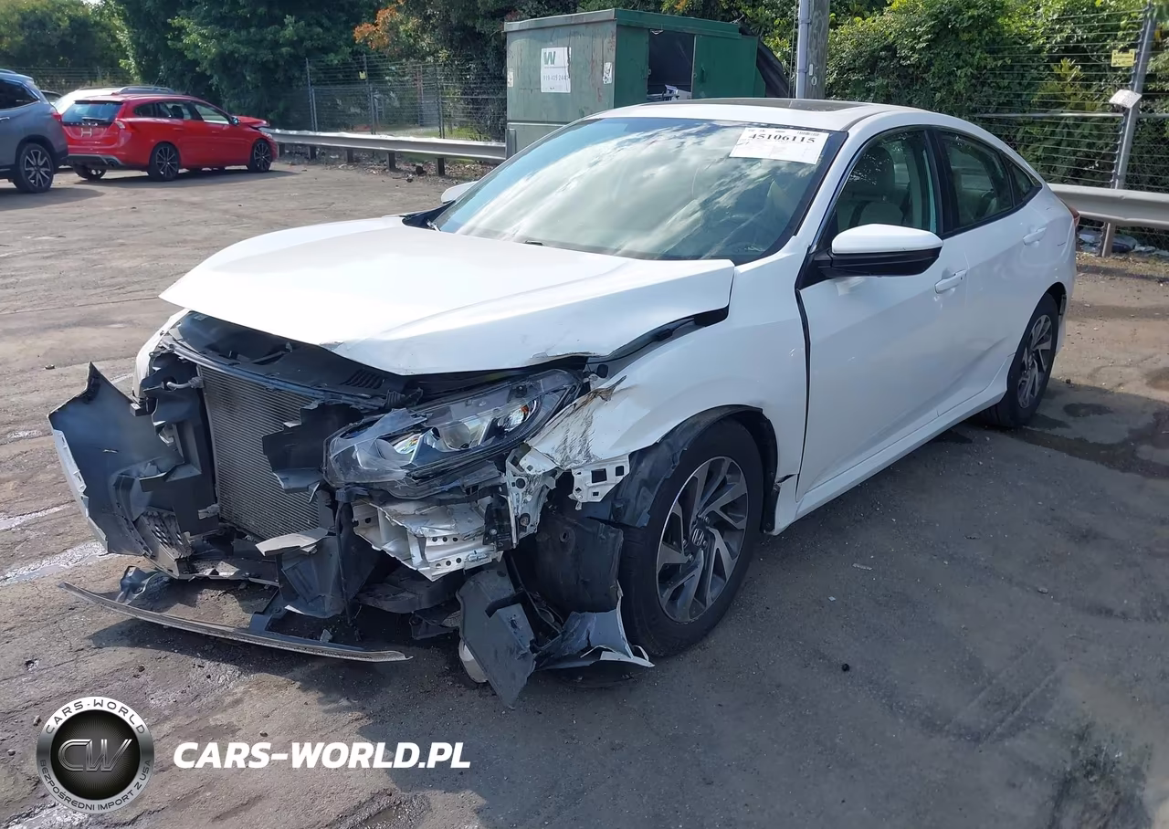 2016 Honda Civic Ex VIN:19XFC2F70GE072450 - 2