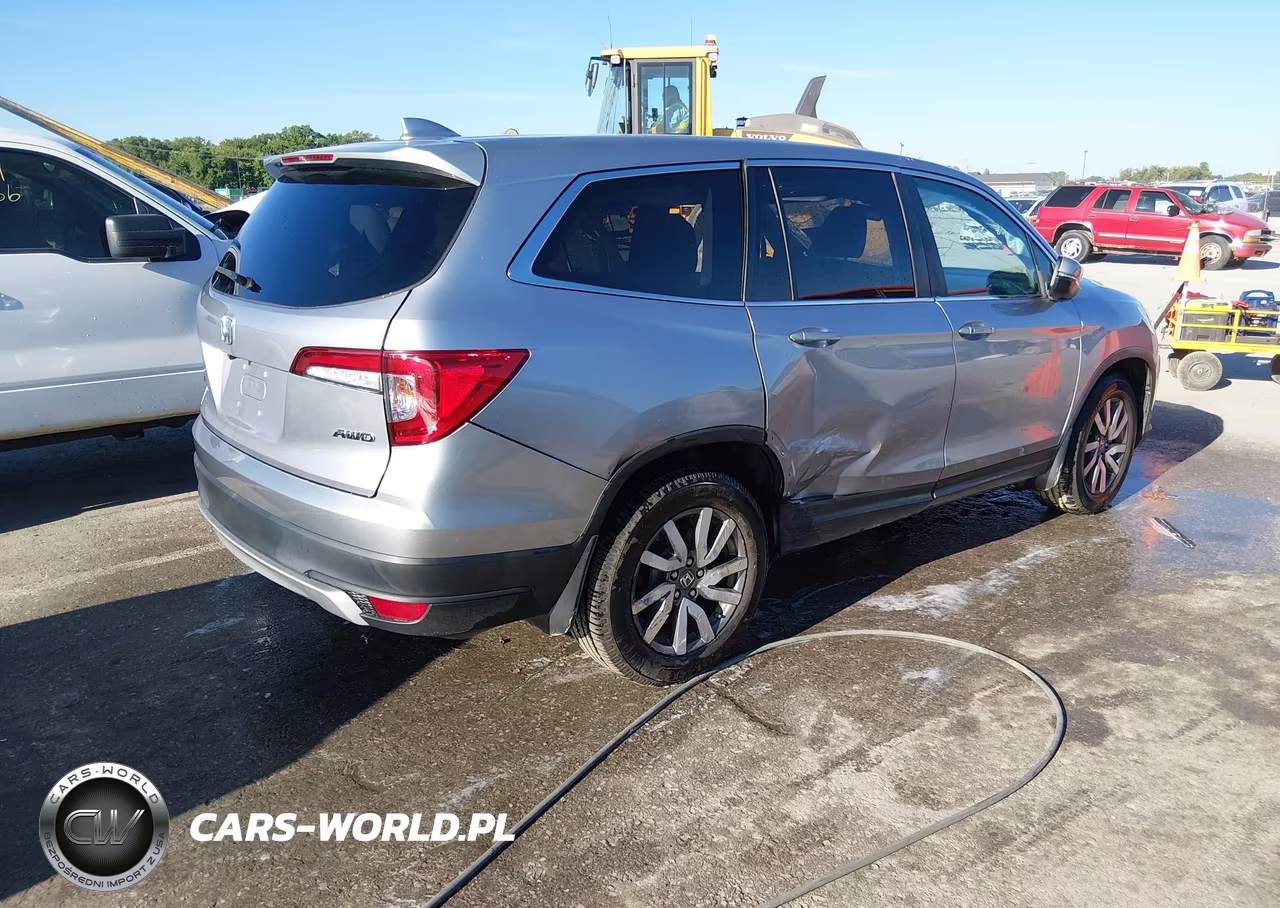 2019 Honda Pilot Ex-L VIN:5FNYF6H54KB029896 - 4