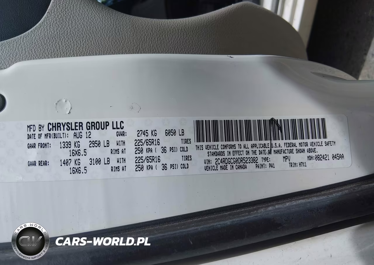 2013 Dodge Grand Caravan Sxt VIN:2C4RDGCG0DR523382 - 9