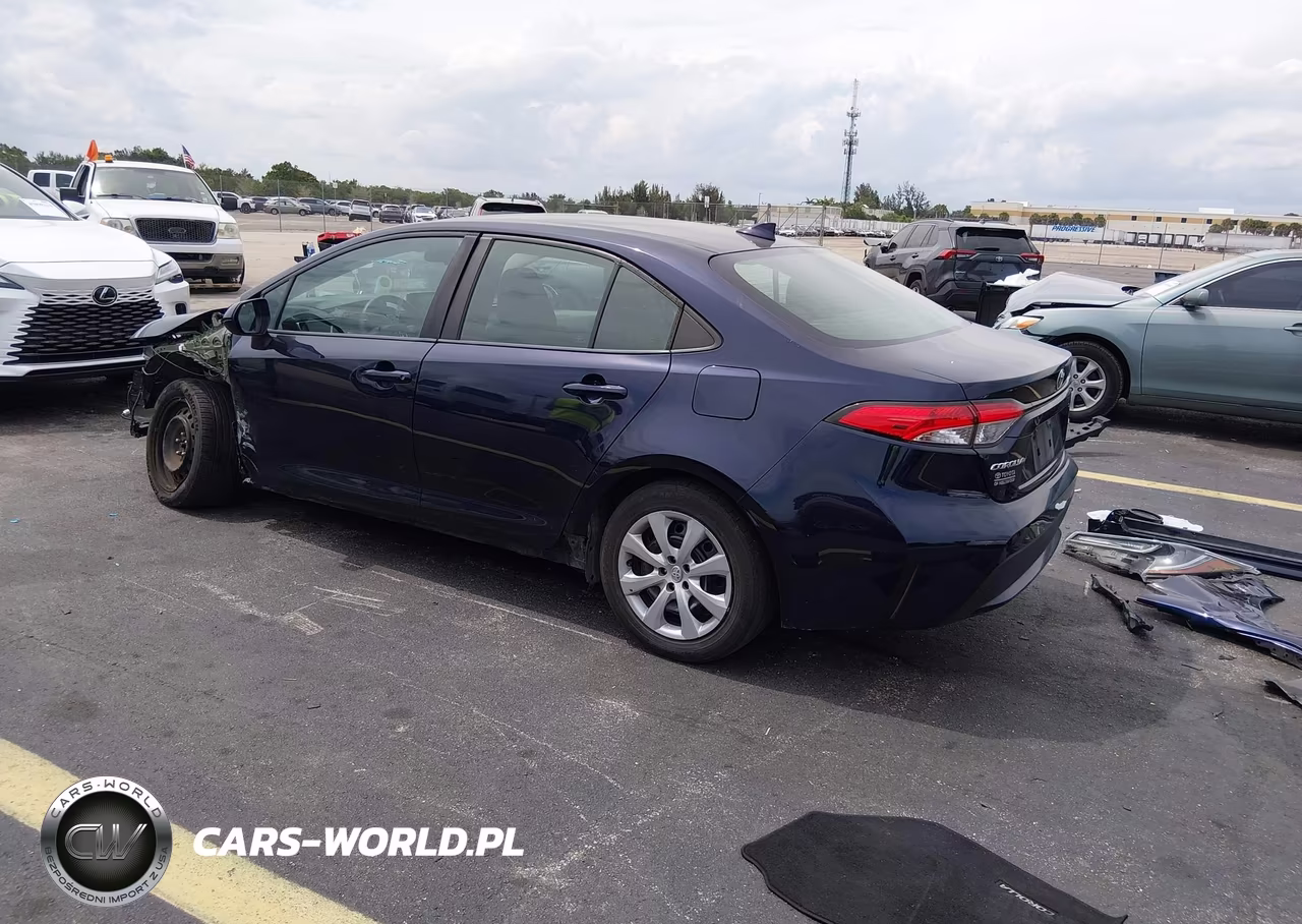 2022 Toyota Corolla Le VIN:5YFEPMAE7NP284064 - 3