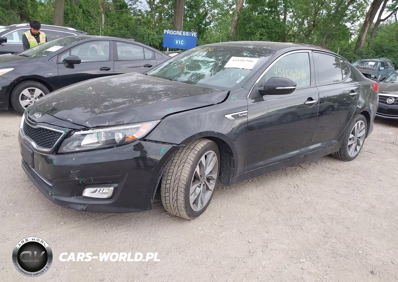 2014 Kia Optima Sx Turbo VIN:5XXGR4A67EG295389 - 2