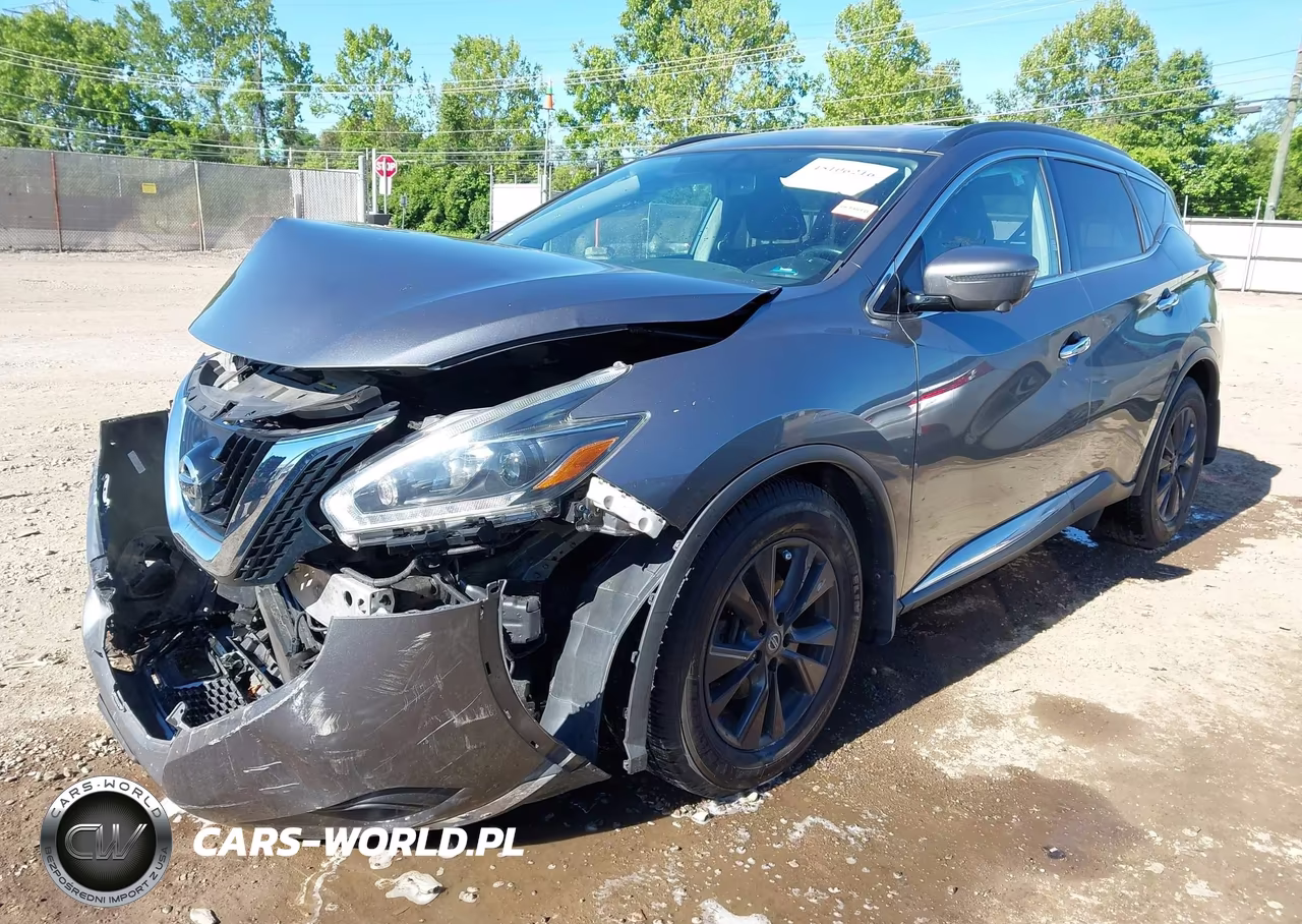 2018 Nissan Murano Sv VIN:5N1AZ2MH7JN187792 - 2