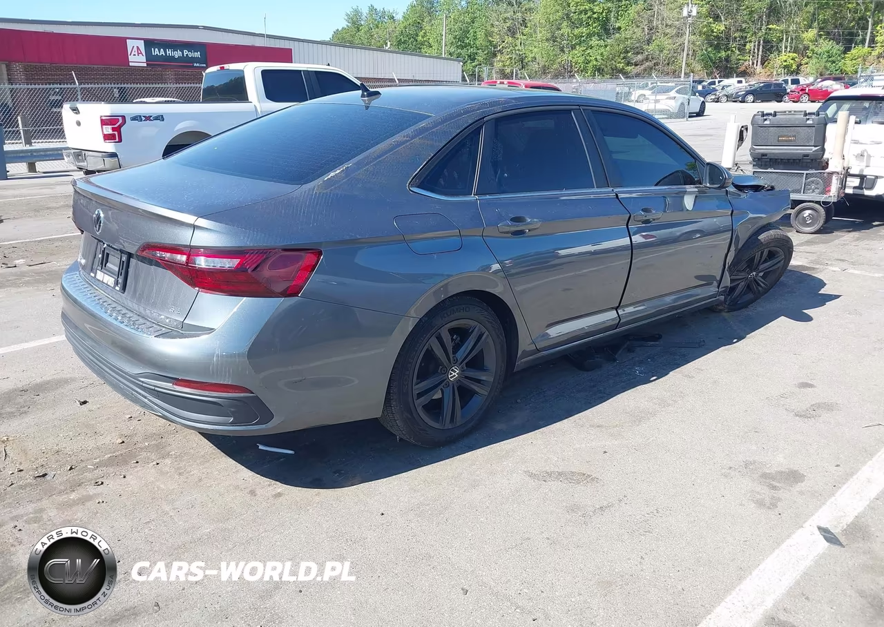 2024 Volkswagen Jetta 1.5T Se VIN:3VW7M7BU8RM046453 - 4