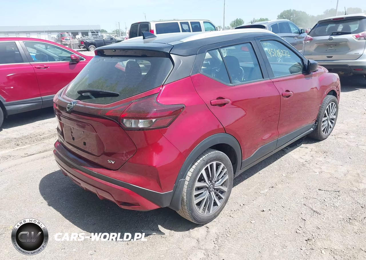 2021 Nissan Kicks Sv Xtronic Cvt VIN:3N1CP5CV1ML481322 - 4