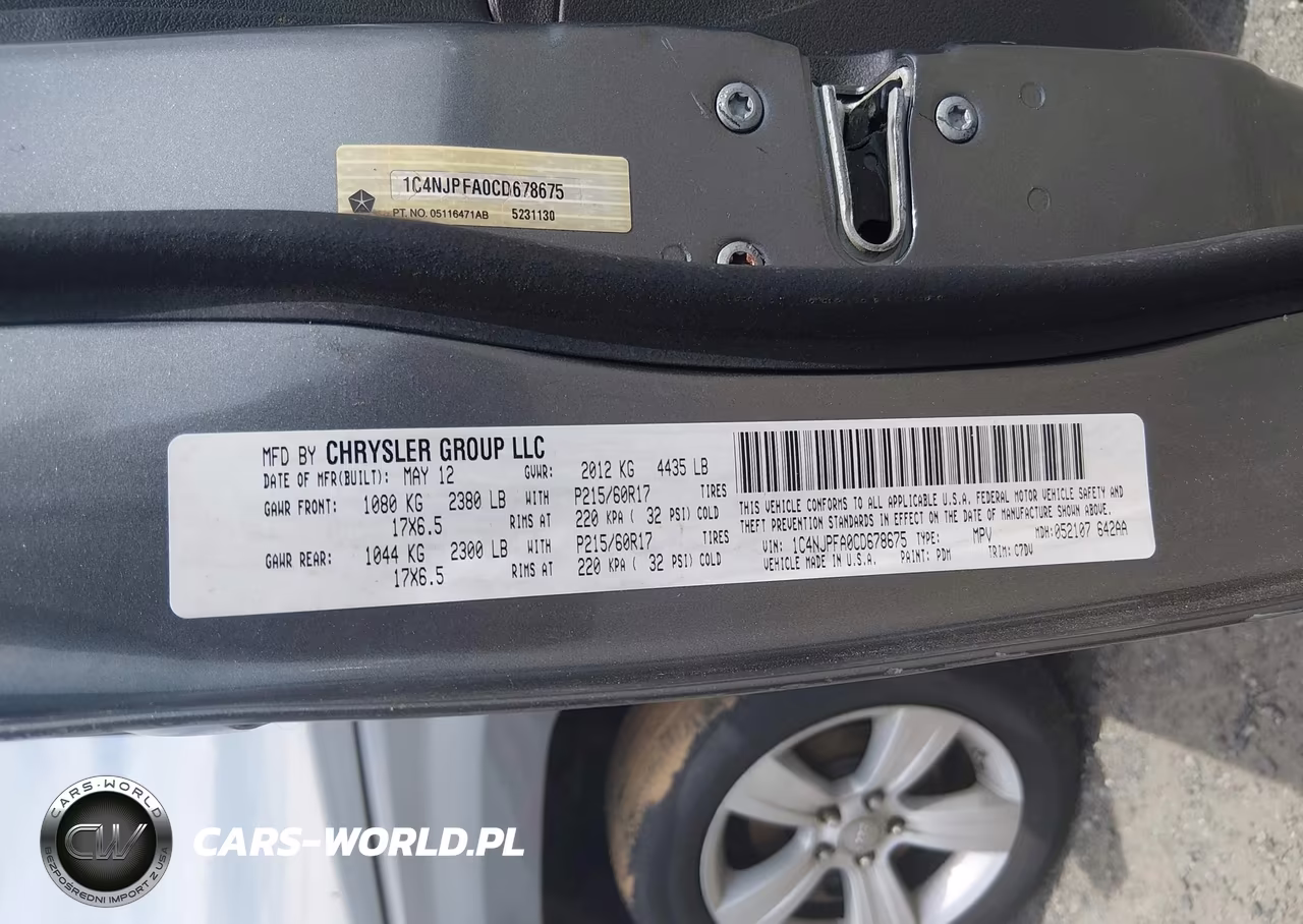 2012 Jeep Patriot Latitude VIN:1C4NJPFA0CD678675 - 9