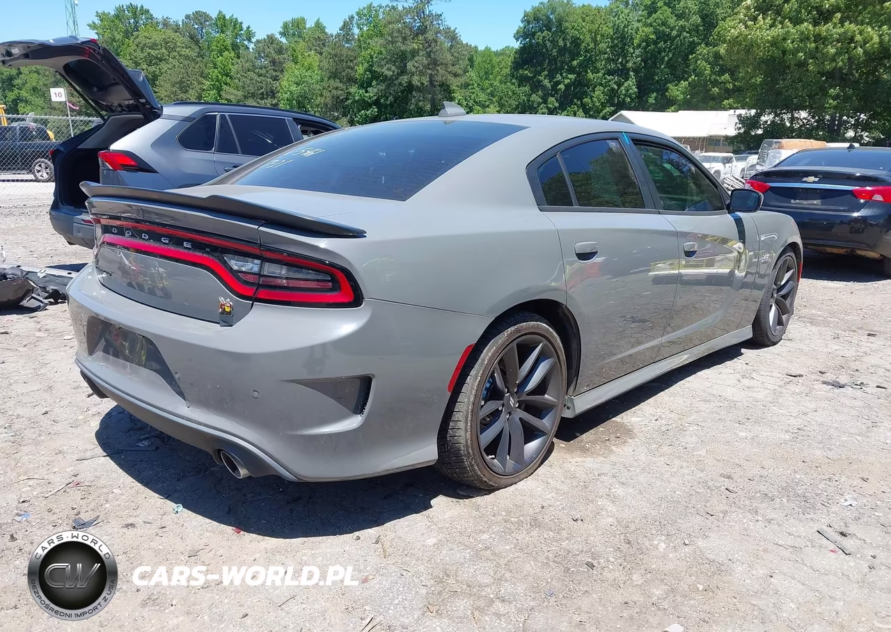 2019 Dodge Charger Scat Pack Rwd VIN:2C3CDXGJ8KH535461 - 4
