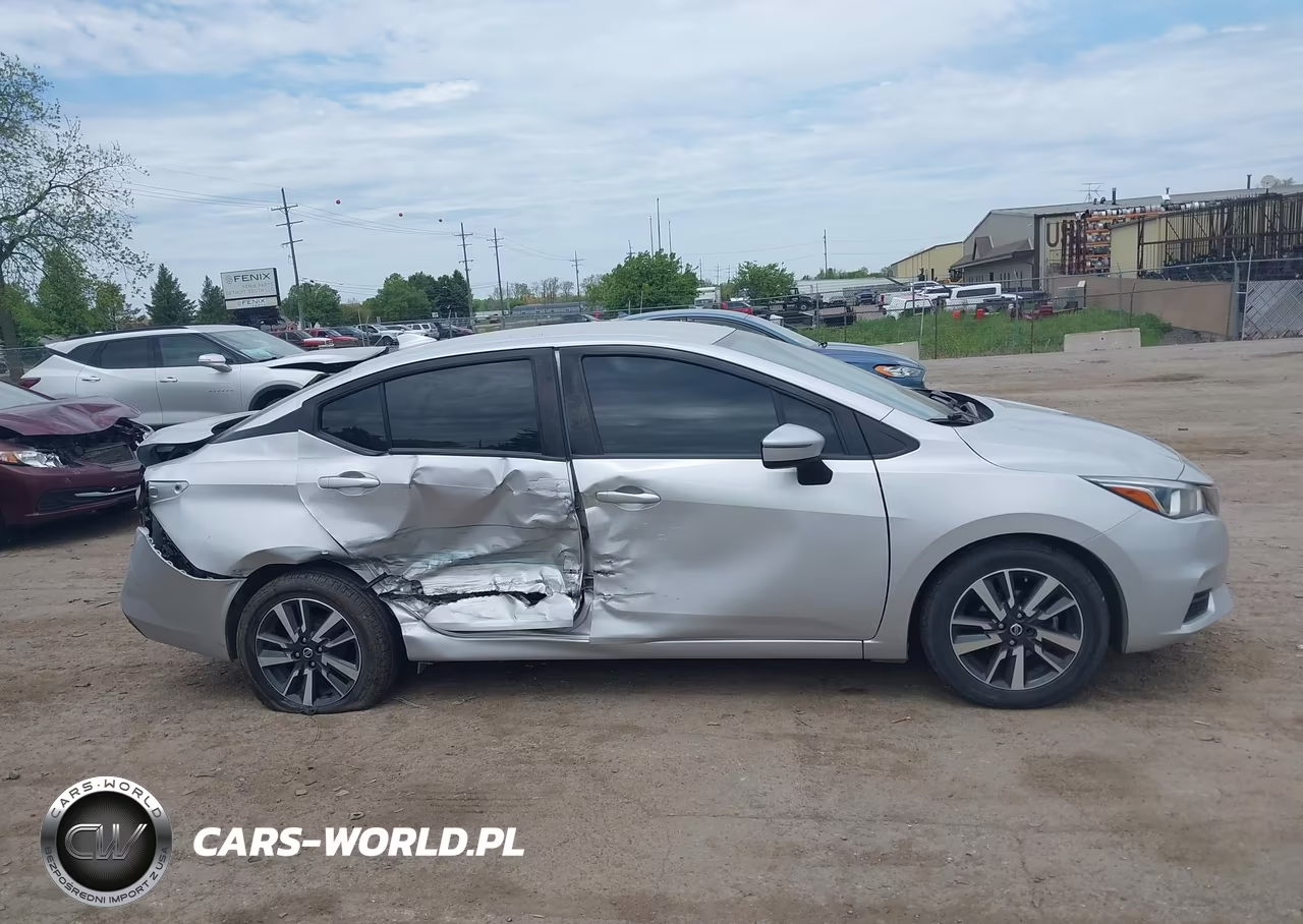 2021 Nissan Versa Sv Xtronic Cvt VIN:3N1CN8EV8ML850102 - 13