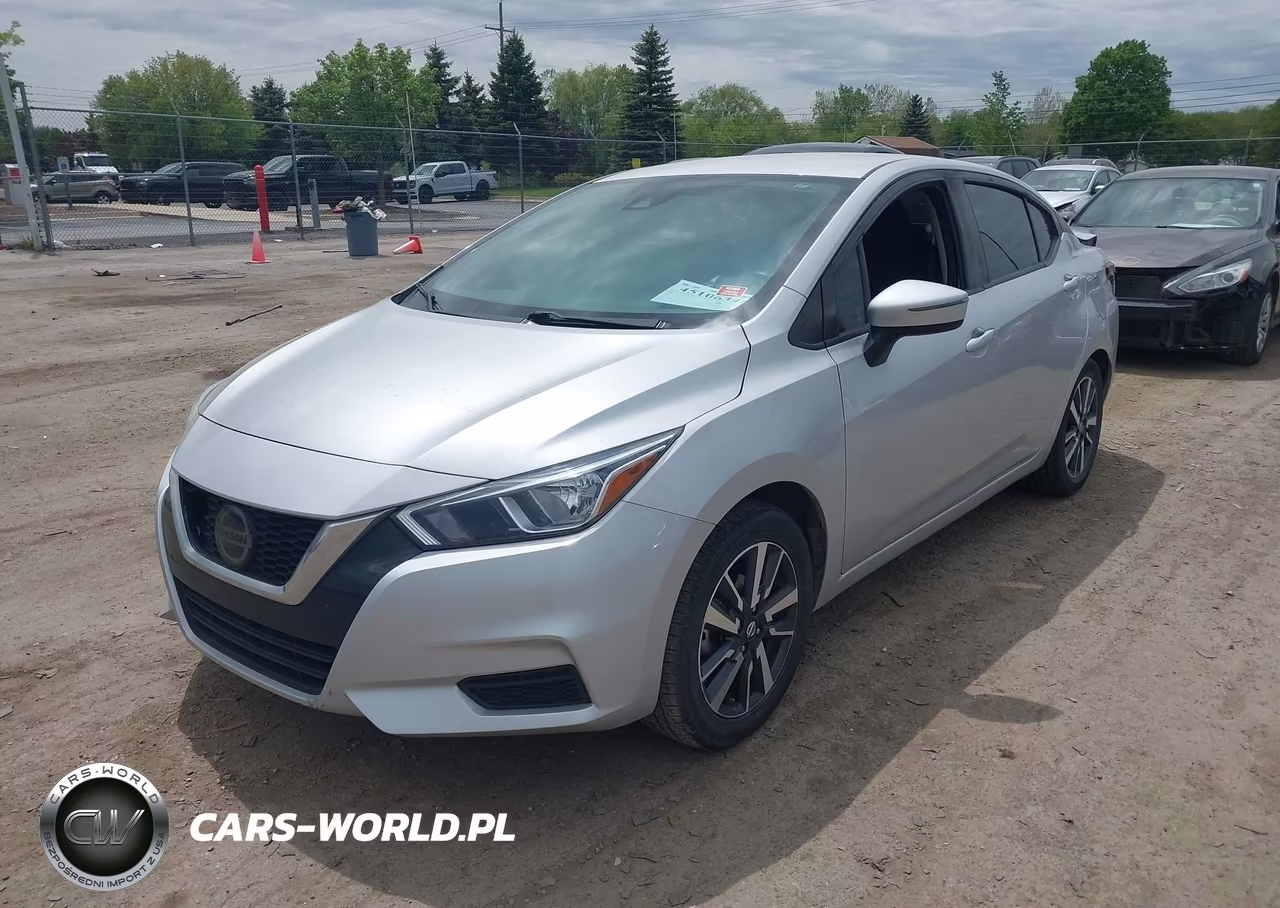 2021 Nissan Versa Sv Xtronic Cvt VIN:3N1CN8EV8ML850102 - 2