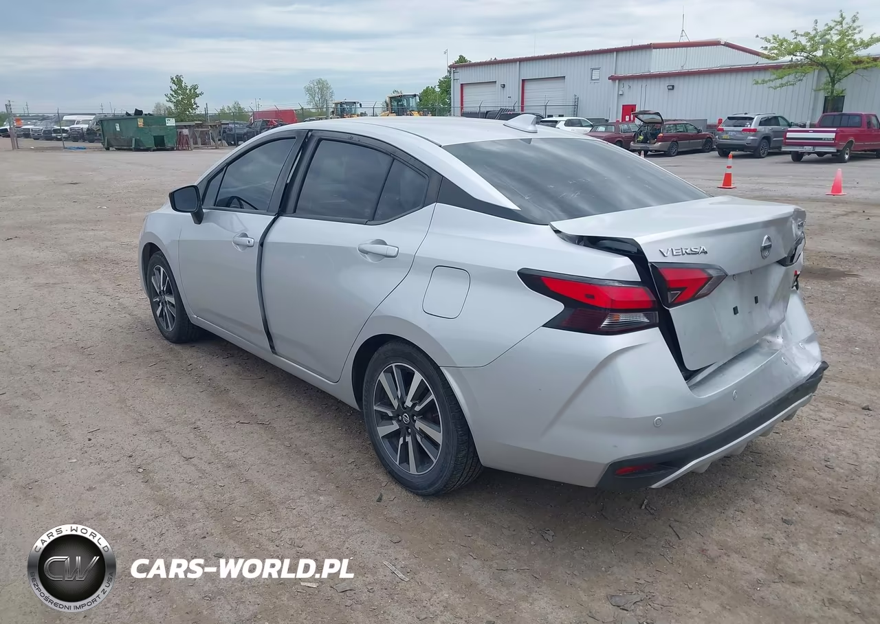 2021 Nissan Versa Sv Xtronic Cvt VIN:3N1CN8EV8ML850102 - 3