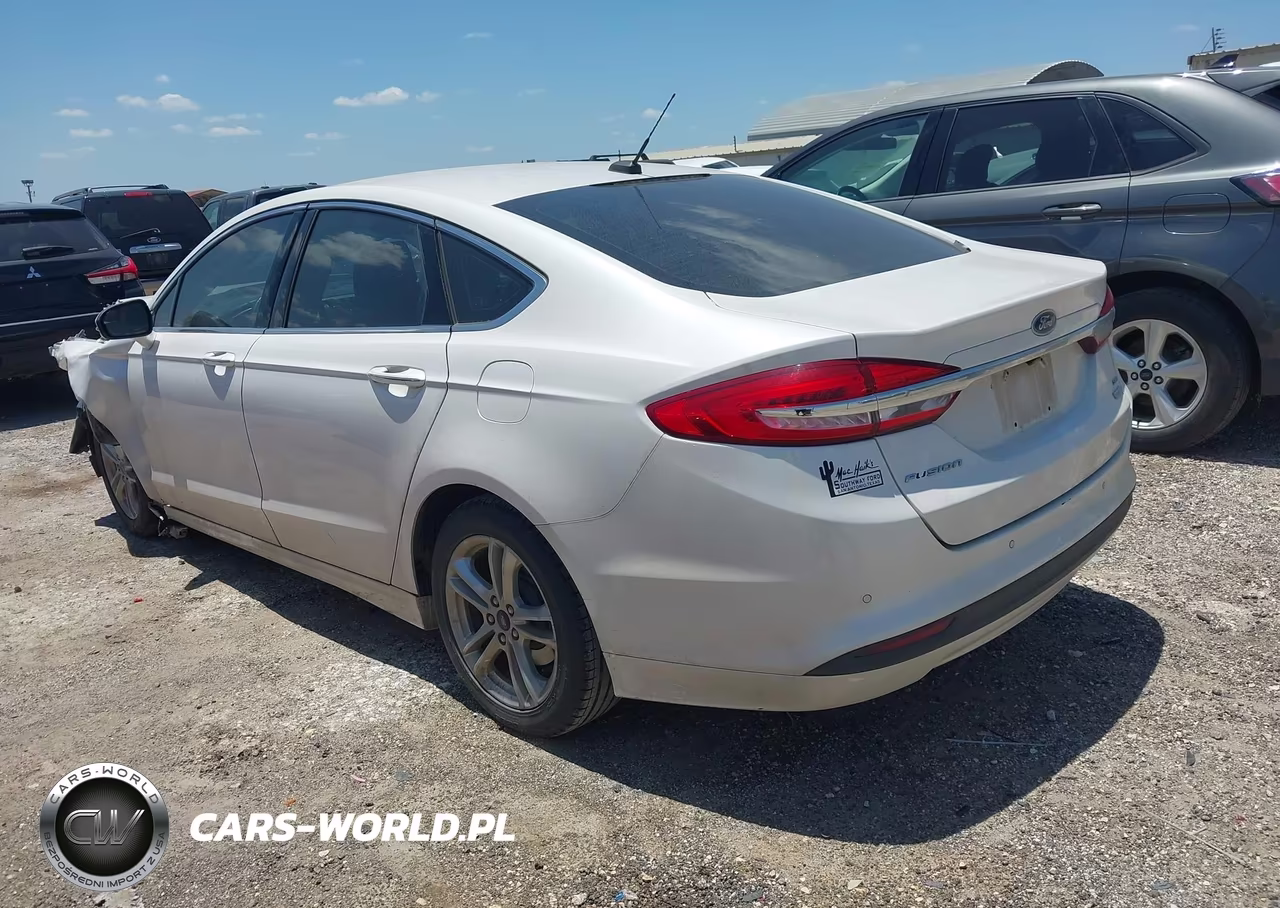 2018 Ford Fusion Se VIN:3FA6P0HD1JR213625 - 3
