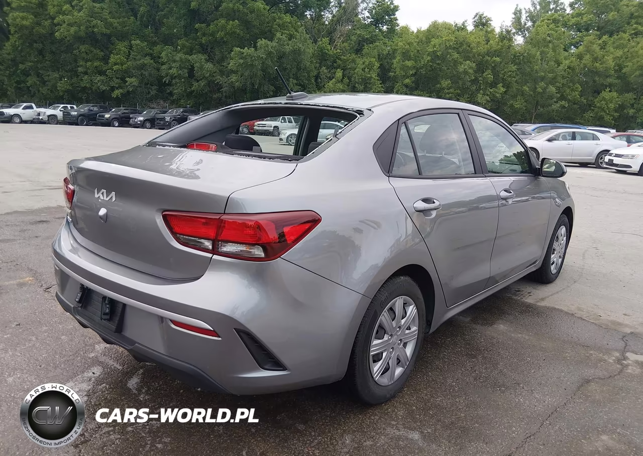 2022 Kia Rio S VIN:3KPA24AD5NE435120 - 4