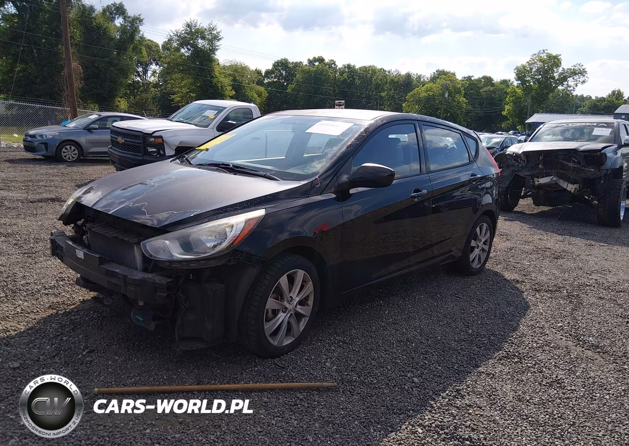 2012 Hyundai Accent Se VIN:KMHCU5AE2CU005024 - 2