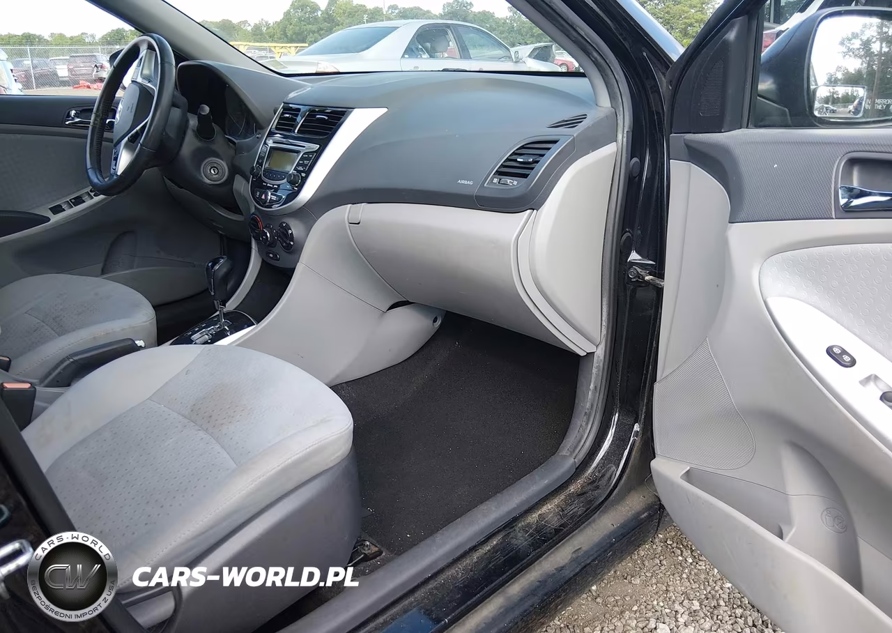 2012 Hyundai Accent Se VIN:KMHCU5AE2CU005024 - 5
