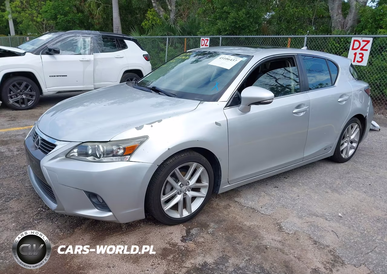 2015 Lexus Ct 200H VIN:JTHKD5BH7F2233561 - 2