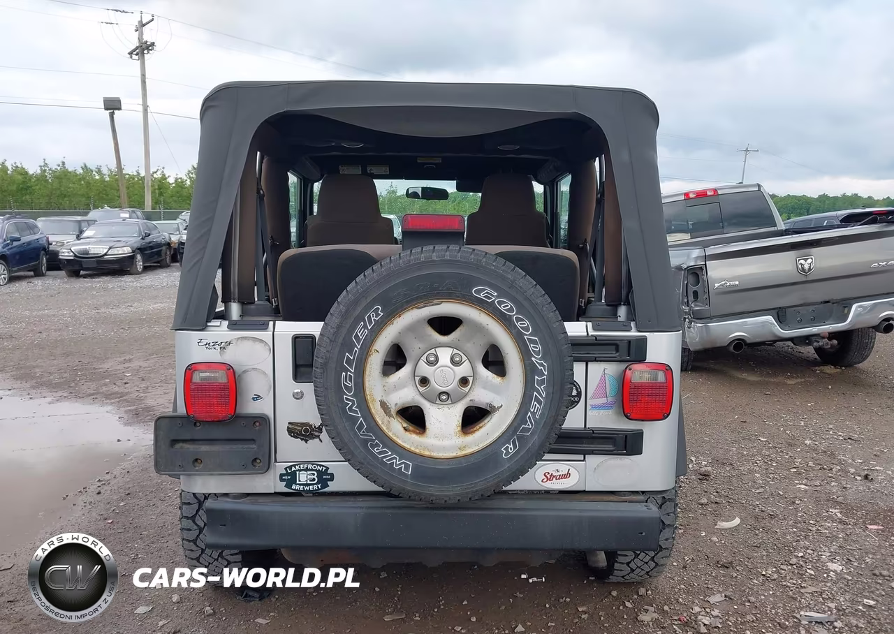 2006 Jeep Wrangler Se VIN:1J4FA29196P701631 - 16