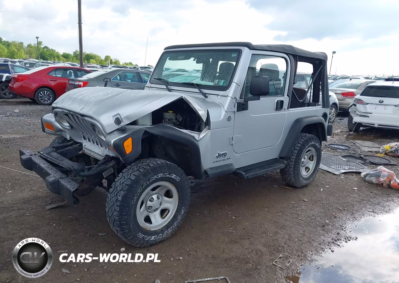 2006 Jeep Wrangler Se VIN:1J4FA29196P701631 - 2