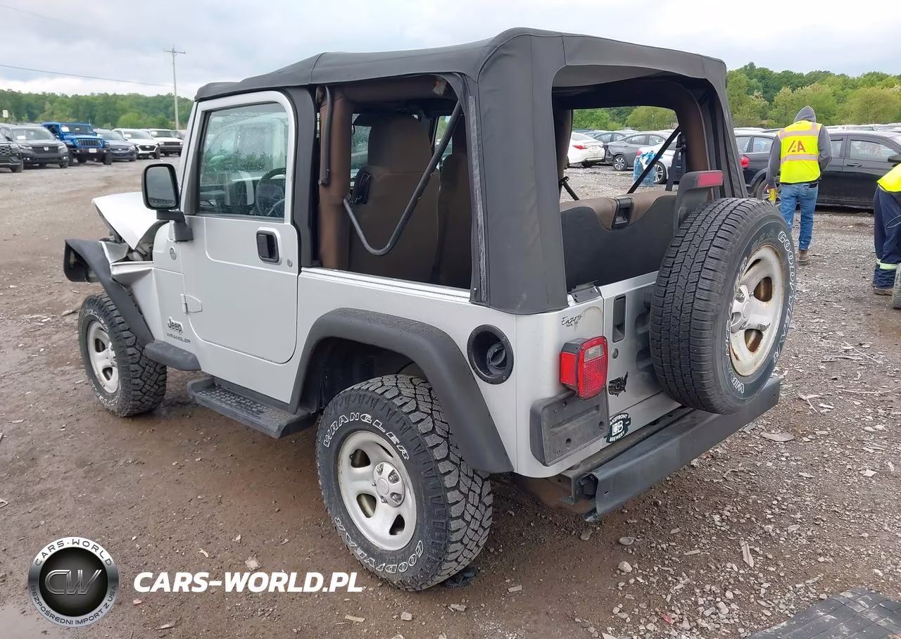 2006 Jeep Wrangler Se VIN:1J4FA29196P701631 - 3