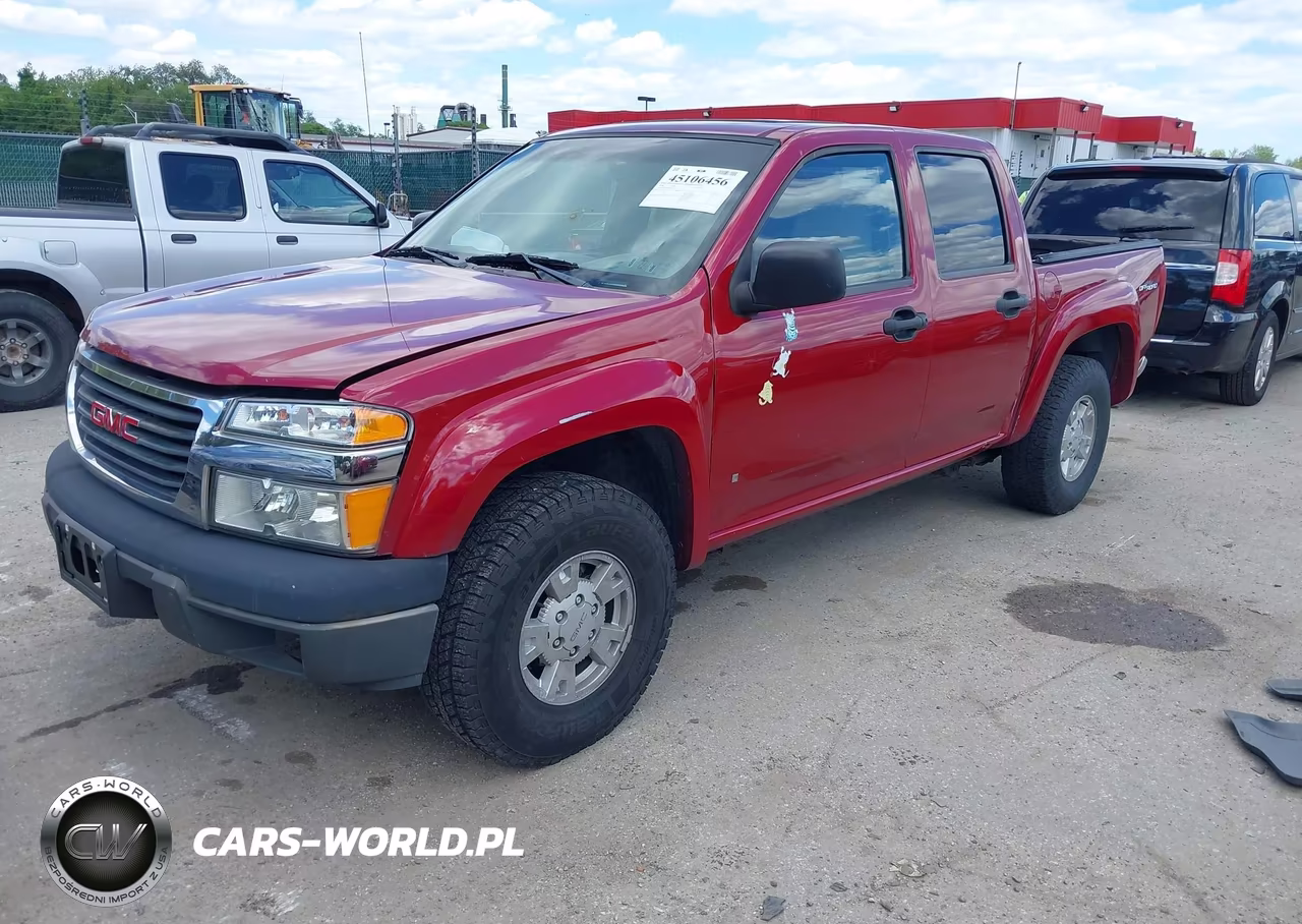 2006 GMC Canyon Sle2 VIN:1GTDT136068220974 - 2