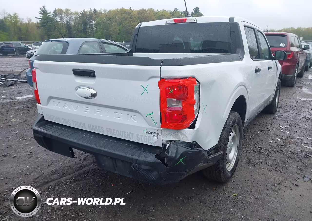 2022 Ford Maverick Xl VIN:3FTTW8F95NRA15021 - 6