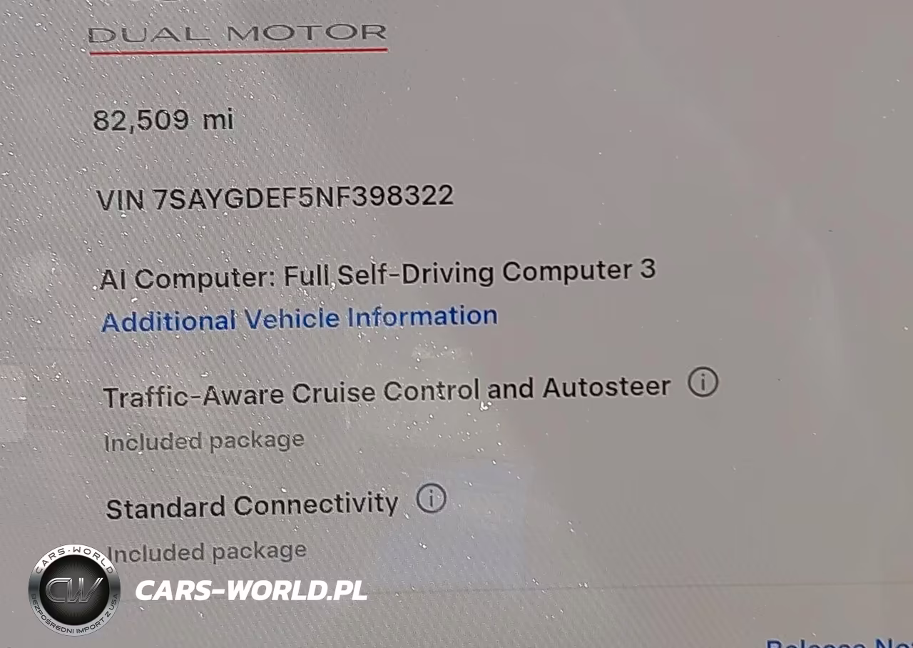 2022 Tesla Model Y Performance Dual Motor All-Wheel Drive VIN:7SAYGDEF5NF398322 - 14