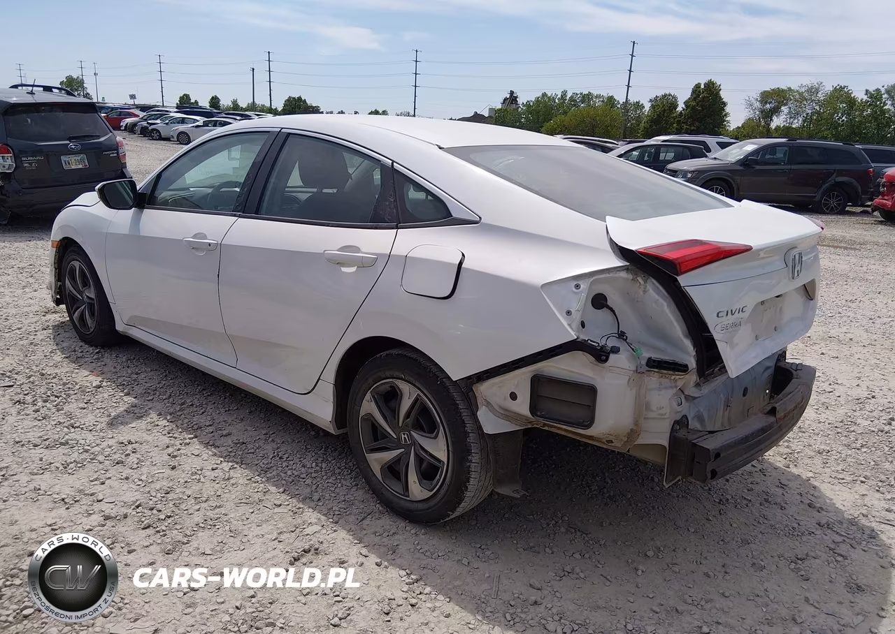 2020 Honda Civic Lx VIN:2HGFC2F62LH518413 - 3