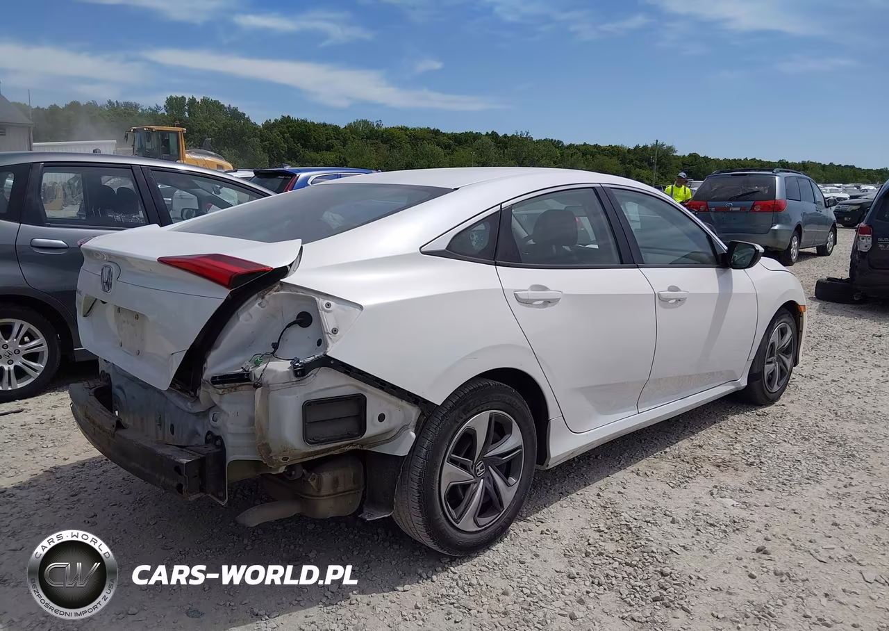 2020 Honda Civic Lx VIN:2HGFC2F62LH518413 - 4