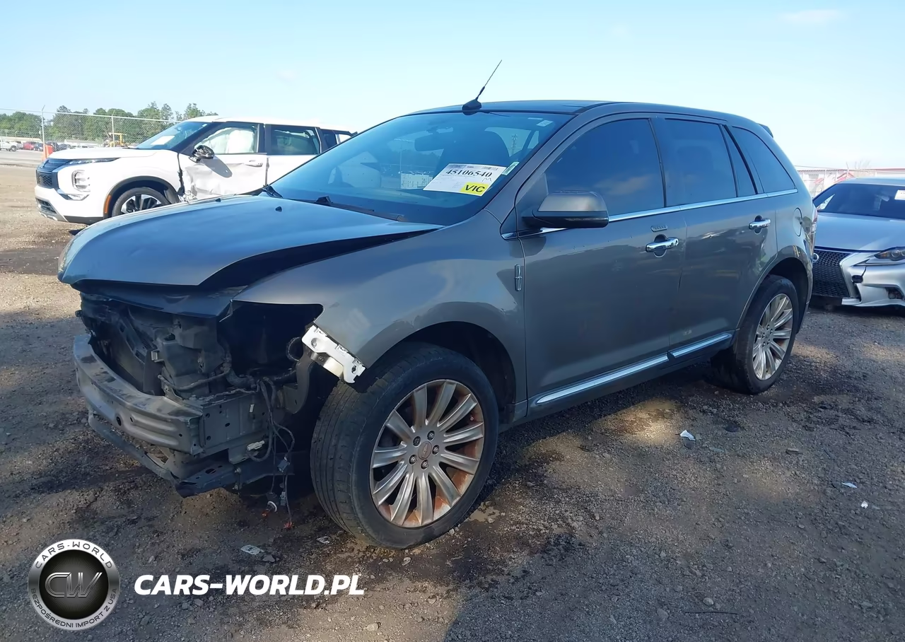 2012 Lincoln Mkx VIN:2LMDJ6JK3CBL07960 - 2