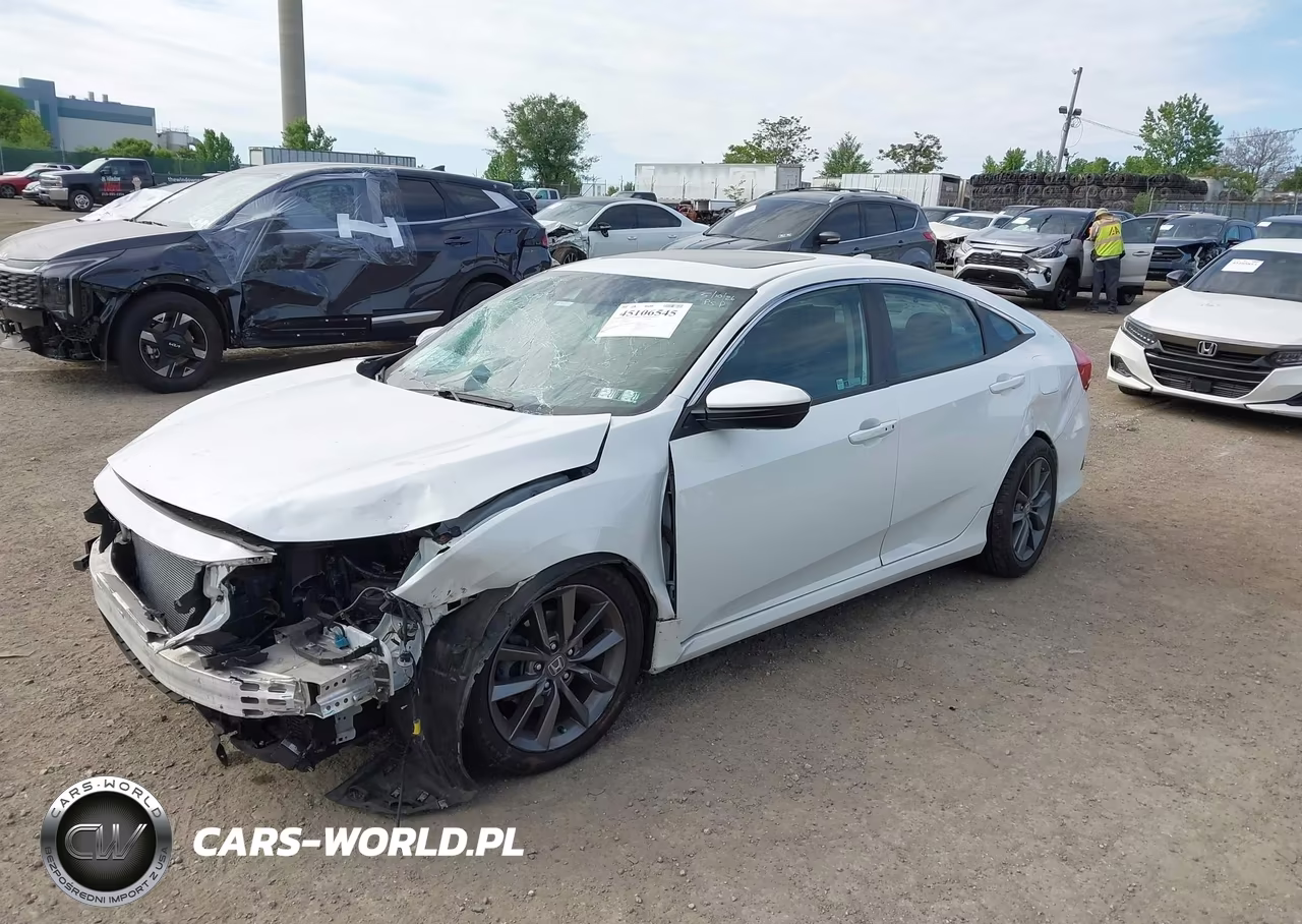 2021 Honda Civic Ex VIN:19XFC1F37ME200864 - 2